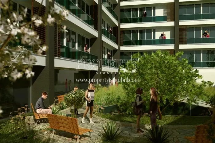 Trend Park Residence residents in the compound