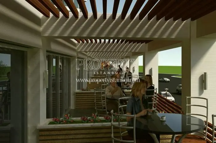The cafe in Trend Park Residence