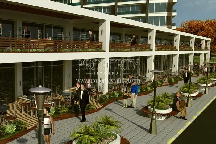 Food court in Trend Park Residence