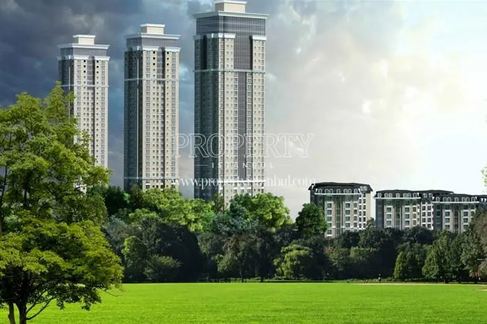 Trendist Atasehir project view from a distance