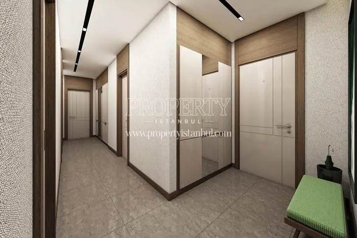 The interior of one of the apartments in Tual Adalar