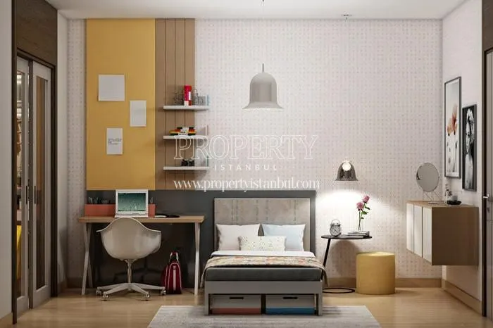 One of the bedrooms in Tual Adalar