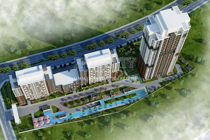 One part of the Tual Bahcekent project
