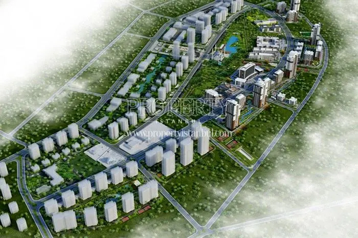 Tual Bahcekent project view with the other project