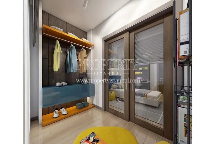 Dressing room in Tual Bahcekent
