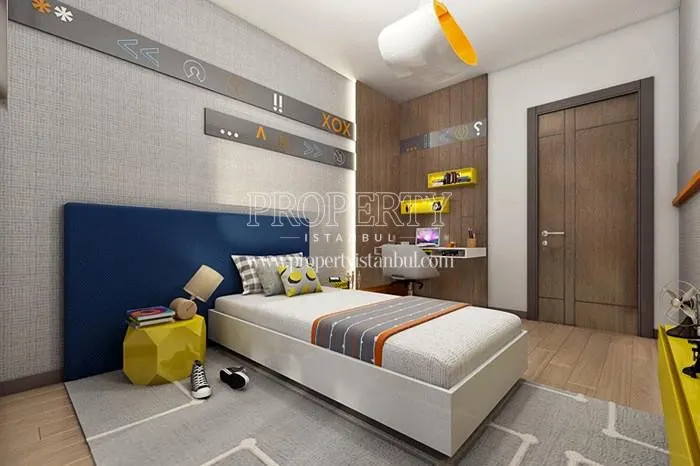 The bedroom for boys in Tual Bahcekent