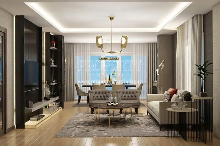 One of the living rooms in Tual Bahcekent