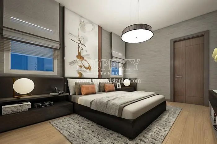 One of the master bedrooms in Tual Bahcekent