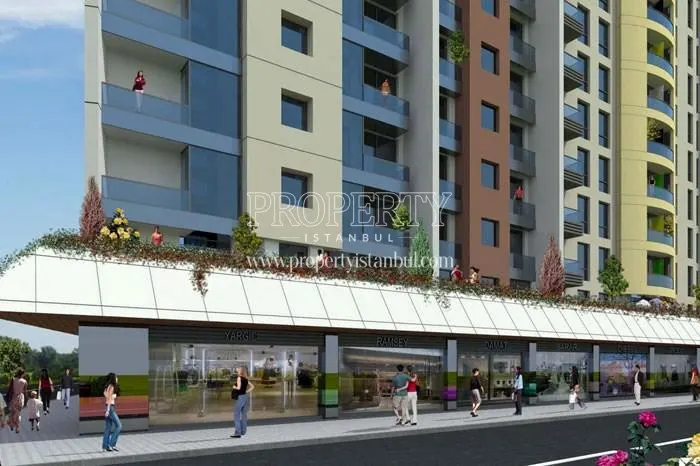 The shops under Turkbuku Residence