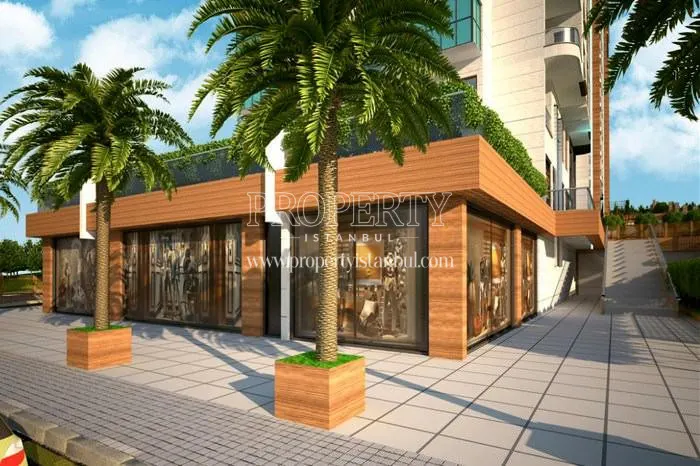 Shops in Turkuaz Gunesli