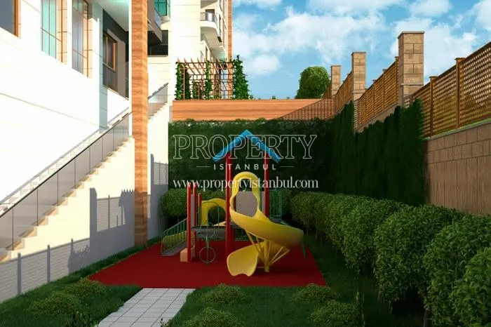 Kids' playground in Turkuaz Gunesli