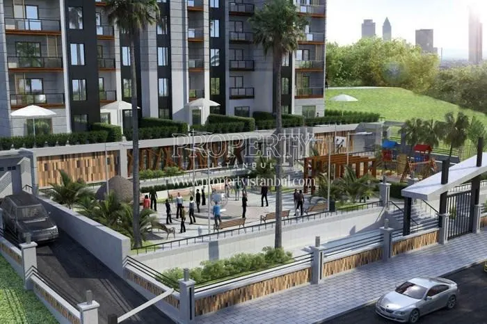 Social areas in the Tutku Life Residence compound