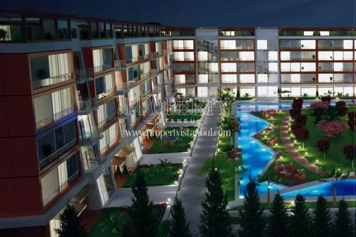 Tuzla Modern Park buildings
