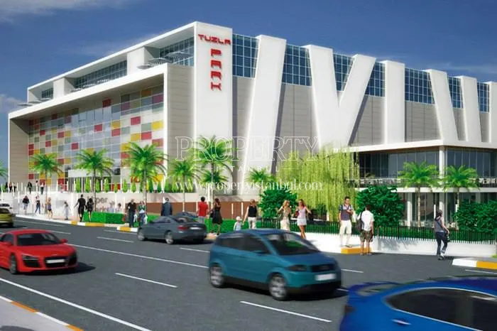 The shopping center in Tuzla Modern Park