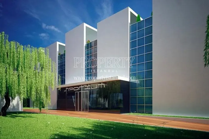 The sports center in Tuzla Modern Park