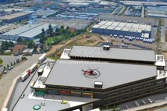 Tuzla Plus building and the other factories