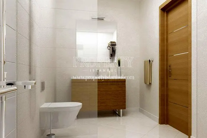 One of the bathrooms in Tuzla Serender Evleri