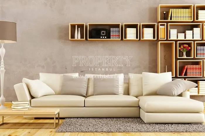 Well-decorated living room in Tuzla Serender Evleri