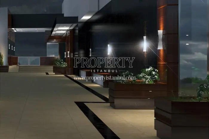 The lobby of Twin Home