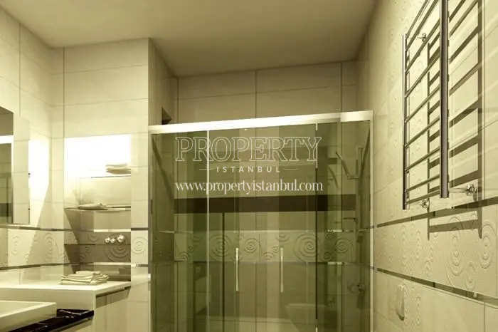 A bathroom in Twin Home