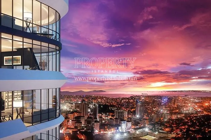 The sea view from Uplife Kadikoy
