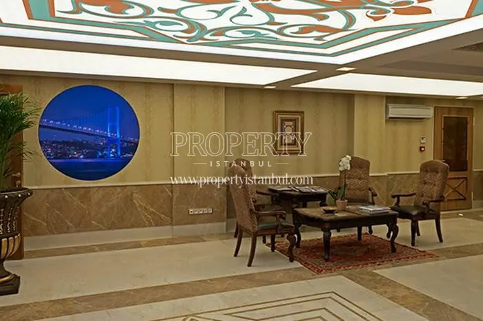 The cafe in Uskudar Prestij Konaklari