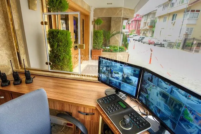 The security guard's room in Uskudar Prestij Konaklari