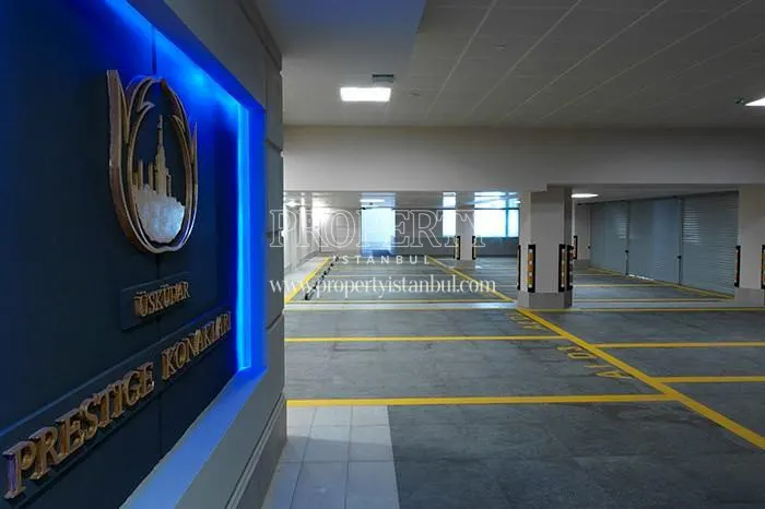 The garage in Uskudar Prestij Konaklari