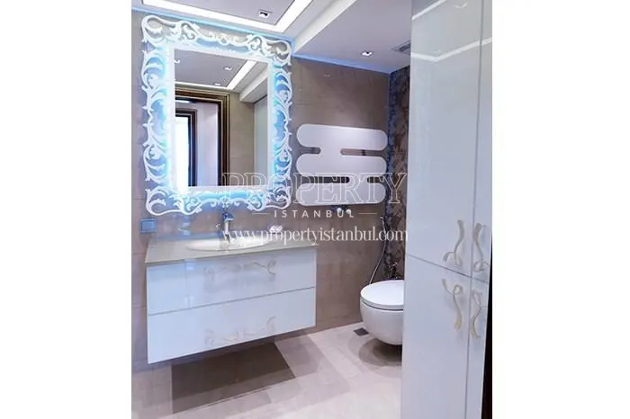 A bathroom in Uskudar Prestij Konaklari