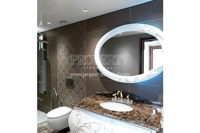 A bathroom in Uskudar Prestij Konaklari