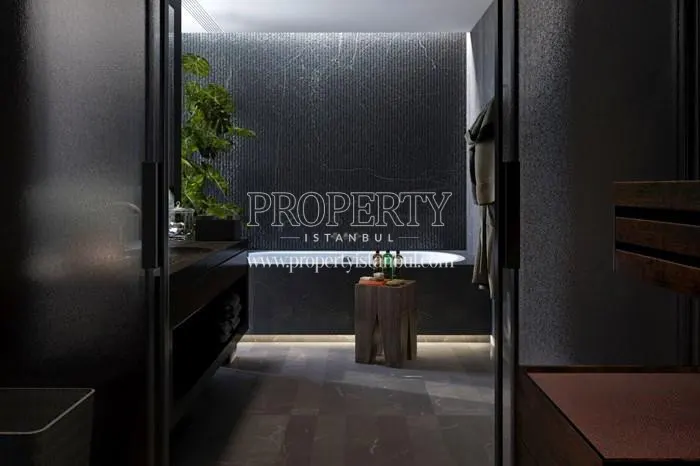 One of the bathrooms in VK 108 Nisantasi