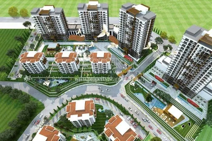 The panoramic view of Vadisehir complex