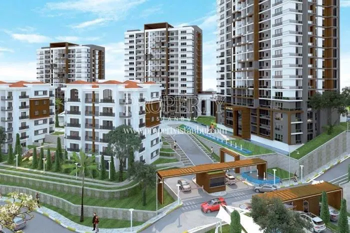 The entrance of Vadisehir complex