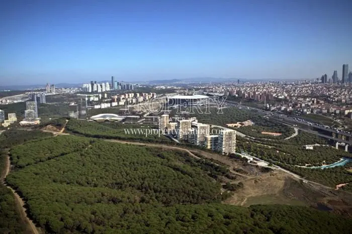 Vadistanbul Bulvar project in the forest