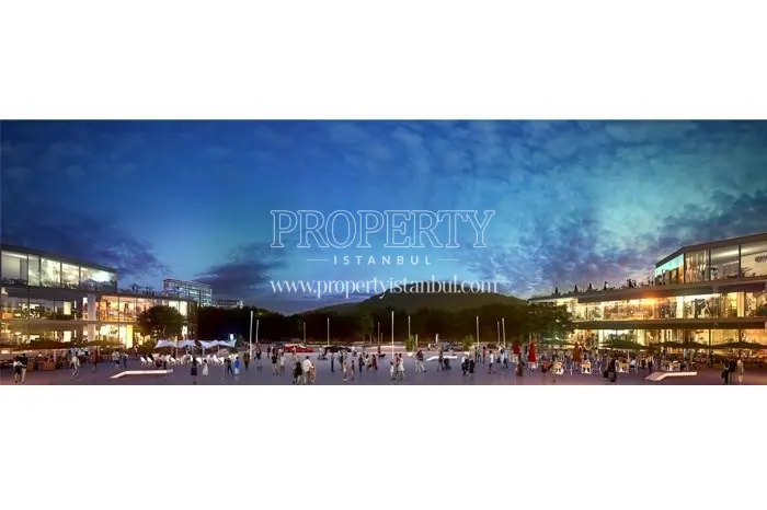 The shopping center in Vadistanbul Bulvar