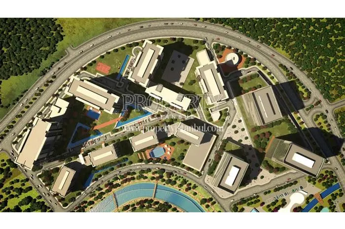 The layout plan of Vadistanbul Park