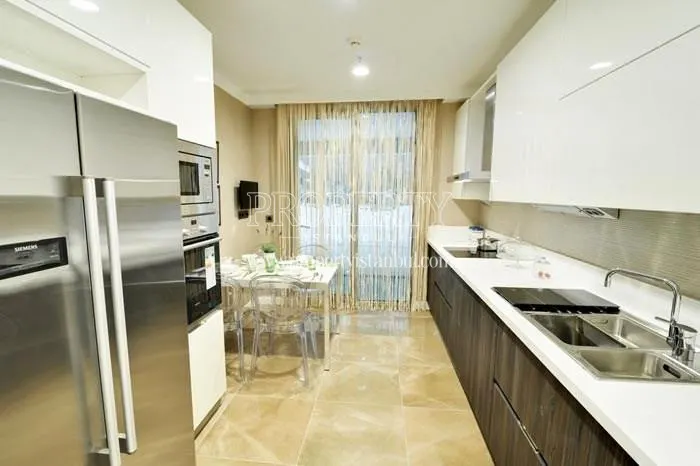 One of the kitchens in Vadistanbul Teras
