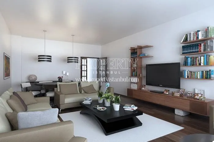 One of the living rooms in Vaditepe Bahcesehir