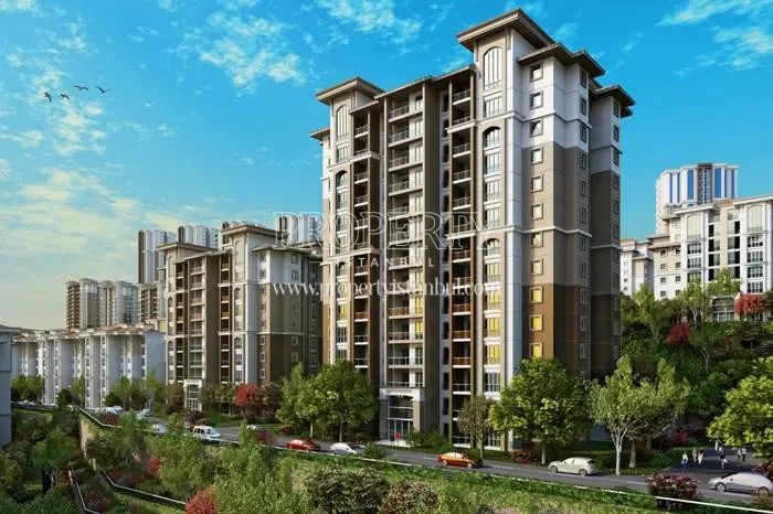 The inside of Vaditepe Bahcesehir compound
