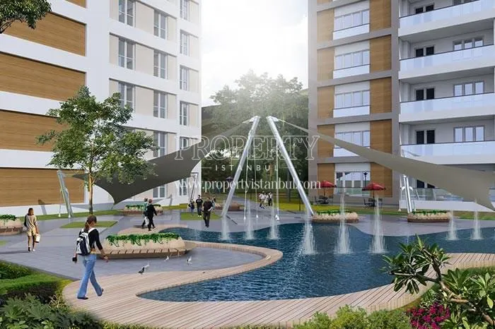 Artificial waterfall in Vaditepe Golevleri