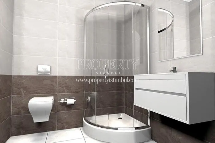 White bathroom in Venara Bagcilar