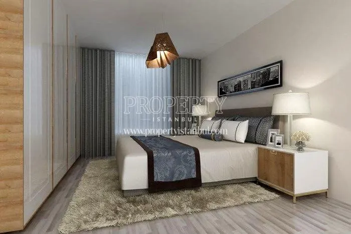 One of the master bedrooms in Venara Bagcilar