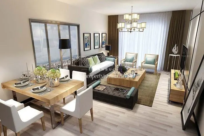 One of the living rooms in Venara Bagcilar