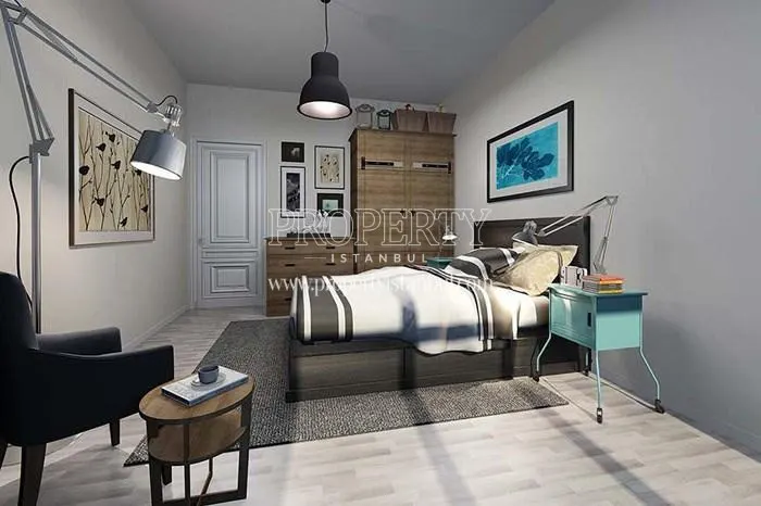 One of the master bedrooms in Venara Bagcilar