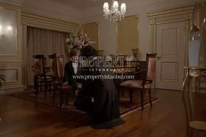 The dining room in Venedik Saraylari