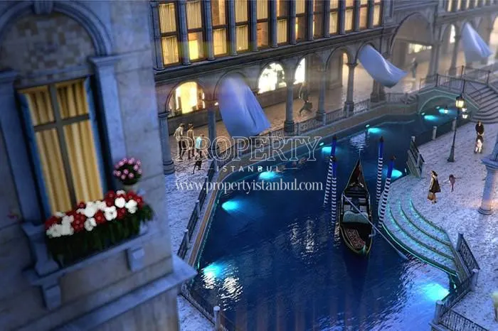 The canal in Venedik Saraylari project