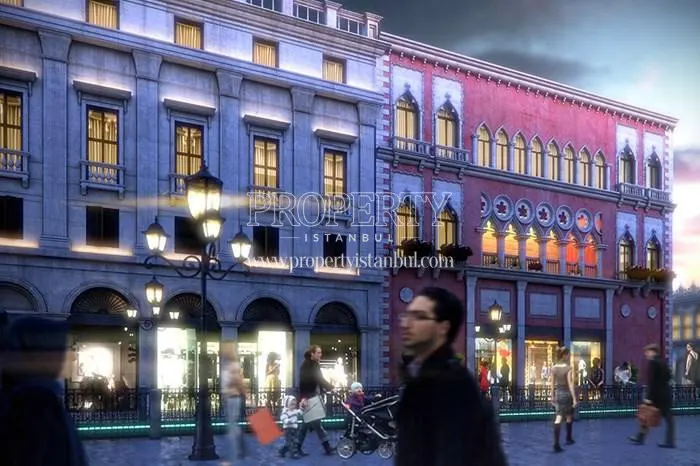 The shopping center in Venedik Saraylari project