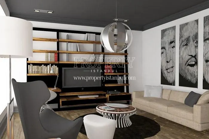 One of the living rooms in Vera Residence