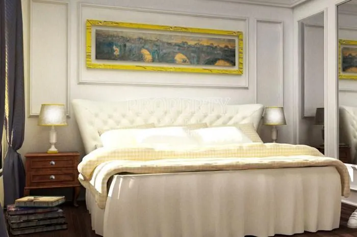 One of the master bedrooms in Vera Residence