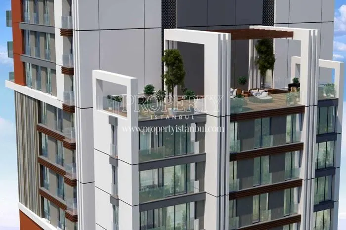 The big terrace of one of Versus Dragos homes
